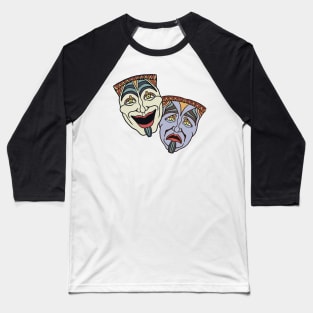 Theater Faces Baseball T-Shirt